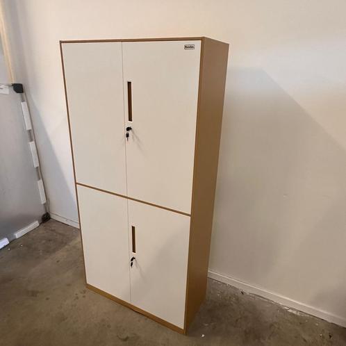 Hoge kast met 4 draaideuren - Manutan Expert, Huis en Inrichting, Kasten | Roldeurkasten en Archiefkasten, Nieuw, 150 tot 200 cm