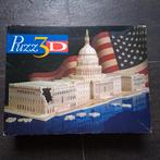 MB 3D puzzel Het Capitool  718 stukjes teab, Ophalen, 500 t/m 1500 stukjes, Gebruikt, Rubik's of 3D-puzzel