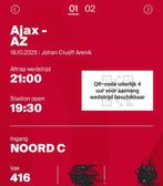 Ajaz az 2 tickets naast elkaar, Twee personen, Oktober