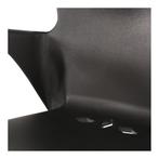 Kunststof stoel met armleuning zwart, Info@edvonline.nl, Kunststof, Zwart, Nieuw