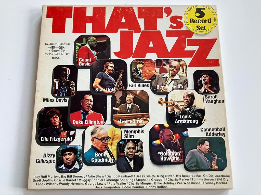 LP set “That’s Jazz”, Ophalen of Verzenden, Zo goed als nieuw