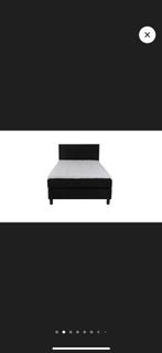 Boxspring Box Owen, Huis en Inrichting, Ophalen, Eenpersoons, Zwart, Zo goed als nieuw