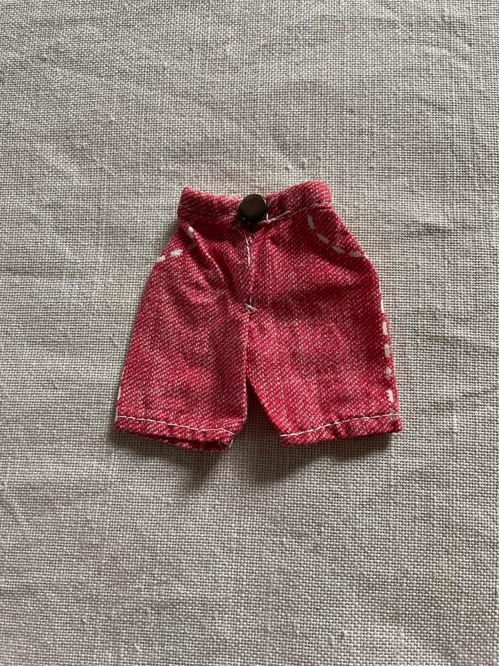Vintage Sindy Fleur Barbie korte broek., Verzamelen, Poppen, Gebruikt, Kleertjes, Ophalen of Verzenden