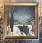 E. de Lentecker – Winter met mallejan, Ophalen