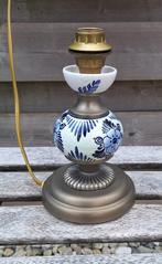 Prachtig Delfts blauw tafel lampje., Ophalen of Verzenden