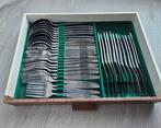 Vintage Bestekset jaren 60 Soraya  in Houten Kist, Ophalen of Verzenden