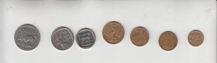 Zuid Afrika 8 munten., Postzegels en Munten, Munten | Afrika, Zuid-Afrika, Ophalen of Verzenden