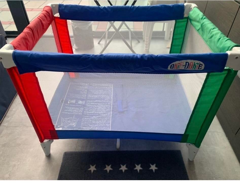 Oki-Doke Box, Ophalen of Verzenden, Gebruikt, Rechthoekig, Boxkleed