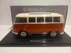 Volkswagen T1 transporter creme/rood 1962 Welly 1:18 KRD, Ophalen of Verzenden, Zo goed als nieuw, Auto, Welly