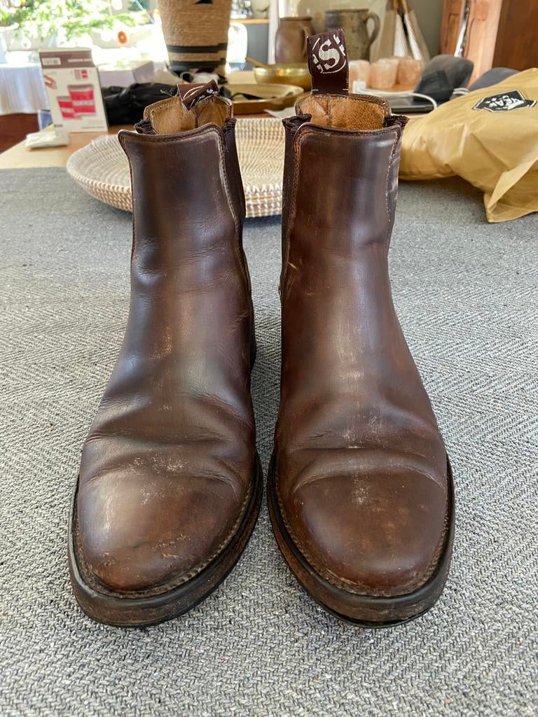 Enkellaarzen Sendra 41/42, Sendra, Bruin, Boots, Ophalen of Verzenden