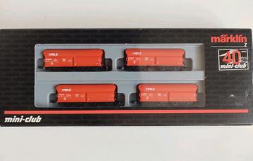 MÄRKLIN Z 86309 miniclub, vier WLE zelflossers nieuw in ovp beschikbaar voor biedingen