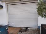 Extra brede elektrische garagedeur, Doe-het-zelf en Verbouw, Rolluiken, Gebruikt, 200 cm of meer, Wit, Ophalen of Verzenden