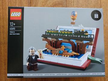 Lego 40690 Eerbetoon aan boeken van Jules Verne (sealed) beschikbaar voor biedingen