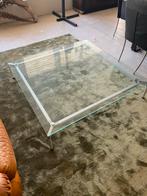Team by Wellis salontafel 120 x 120 cm helder glas, Huis en Inrichting, Ophalen, Gebruikt, Glas