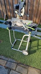 Festool Kapex KS 60 E met onderstel, Doe-het-zelf en Verbouw, Gereedschap | Zaagmachines, Ophalen, Gebruikt, Afkortzaag, 30 tot 70 mm