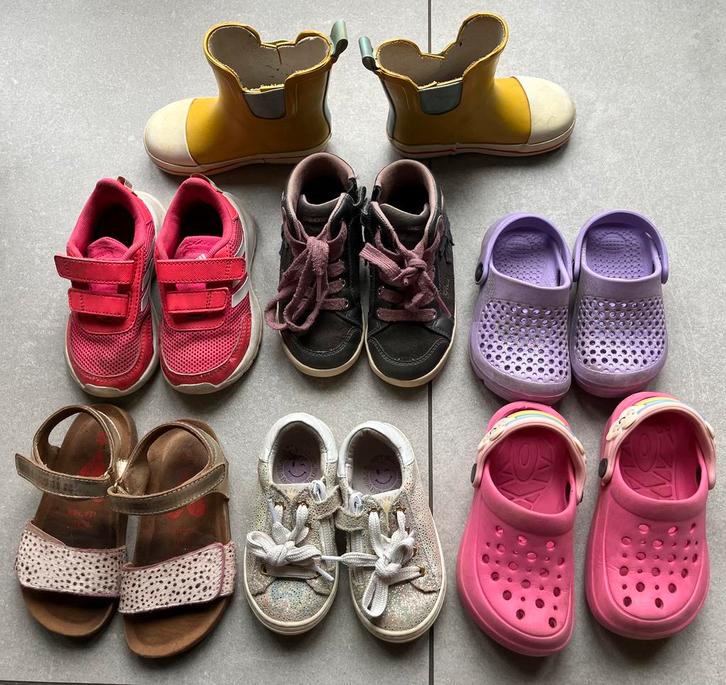 Schoenen, sandalen en pantoffels mt 22-25, Kinderen en Baby's, Babykleding | Schoentjes en Sokjes, Gebruikt, Meisje, Schoentjes