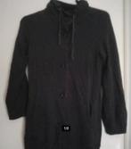 Als nieuw Lang Vest Blauw CORA KEMPERMAN katoen Linen XS, Verzenden, Zo goed als nieuw, Maat 34 (XS) of kleiner, Blauw