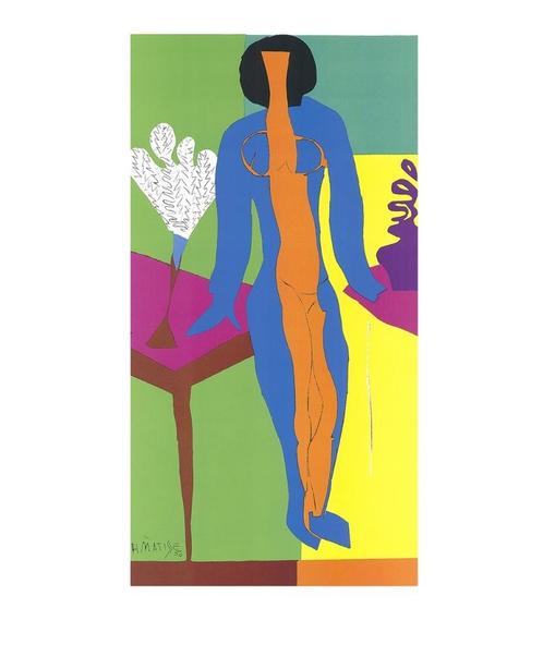 Henri Matisse - Zulma - Litho Drukgesign., Antiek en Kunst, Kunst | Litho's en Zeefdrukken, Ophalen of Verzenden