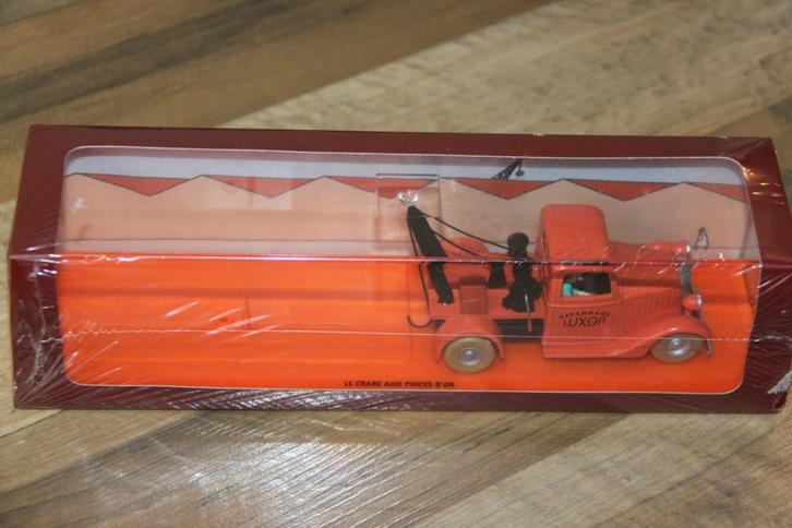 7 = Tin Tin (Luxor Le Crace Aux Pinces d'or sleepwagen., Hobby en Vrije tijd, Modelauto's | Overige schalen, Nieuw, Bus of Vrachtwagen