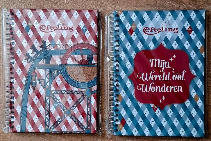 Efteling Notitieboekjes - Nieuw in Verpakking!, Verzamelen, Efteling, Nieuw, Gebruiksvoorwerp, Ophalen of Verzenden