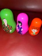 Vintage Matroesjka Poppetjes - 3 stuks, Kinderen en Baby's, Ophalen of Verzenden, Gebruikt, Overige typen