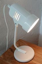 Vintage bureaulamp jaren 70 Wit, Ophalen of Verzenden, Gebruikt, Minder dan 50 cm