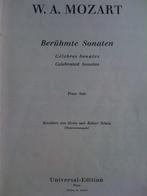 bladmuziek piano solo Mozart 7 beroemde sonates, Overige soorten, Piano, Gebruikt, Ophalen of Verzenden