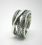 Pandora ring 190919CZ CZ entwiné zilver – maat 53, Ophalen, Dame, Zilver, Kleiner dan 17