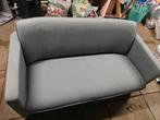 Bankstel met stoel groengrijs, Ophalen, Gebruikt, Minder dan 150 cm, Tweepersoons