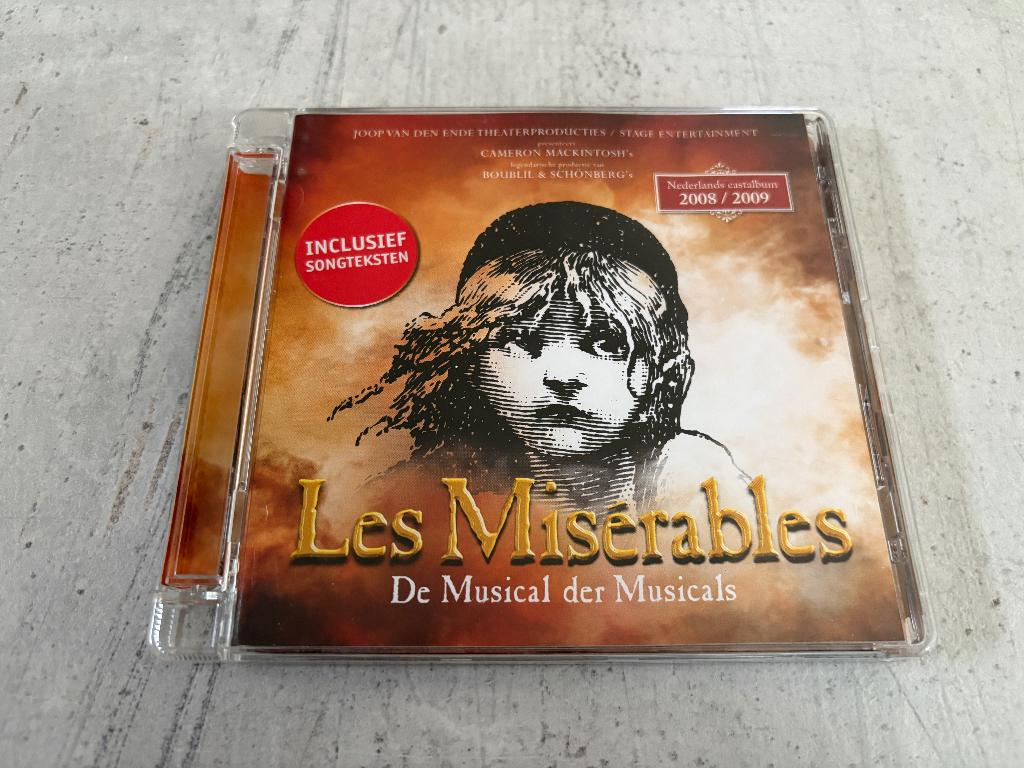 Les Miserables - Nederlands Castalbum 2008/2009 CD, Ophalen of Verzenden, Zo goed als nieuw