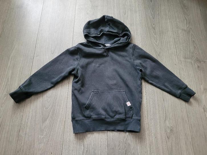 H&M donkerblauwe trui met capuchon maat 110/116 ~ SC3014, Kinderen en Baby's, Kinderkleding | Maat 110, Gebruikt, Jongen, Trui of Vest