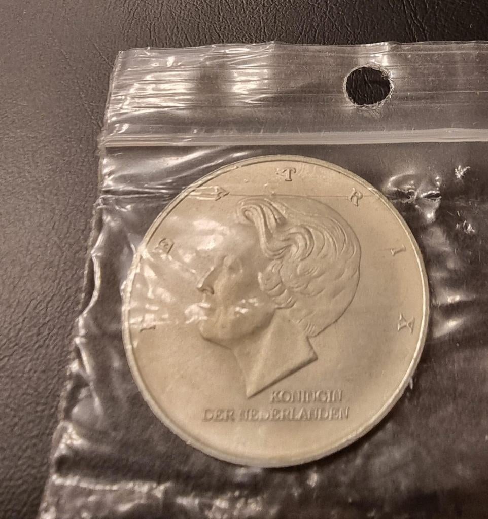 1997 10 gulden munt Marshall, Postzegels en Munten, Munten | Nederland, Koningin Beatrix, Zilver, Ophalen of Verzenden, Losse munt