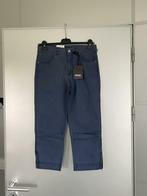 F865 Nieuw: Angels mt 36=S korte broek  capri blauw/grijs, Blauw, Nieuw, Ophalen of Verzenden, Driekwart