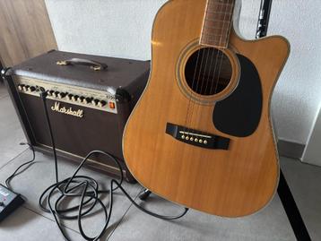 Takamine G EG332C met Marshall versterker acoustic beschikbaar voor biedingen