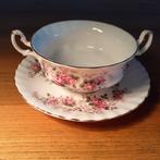 Royal Albert Lavender Rose 8 soepkomen met schotels, Nieuw, Ophalen of Verzenden, Overige stijlen, Kop(pen) en/of Schotel(s)
