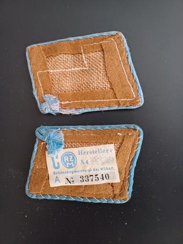 Duitse kraag emblemen badge met RZM etikett beschikbaar voor biedingen