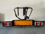 Fietsendrager, Ophalen, 2 fietsen, Zo goed als nieuw, Trekhaakdrager