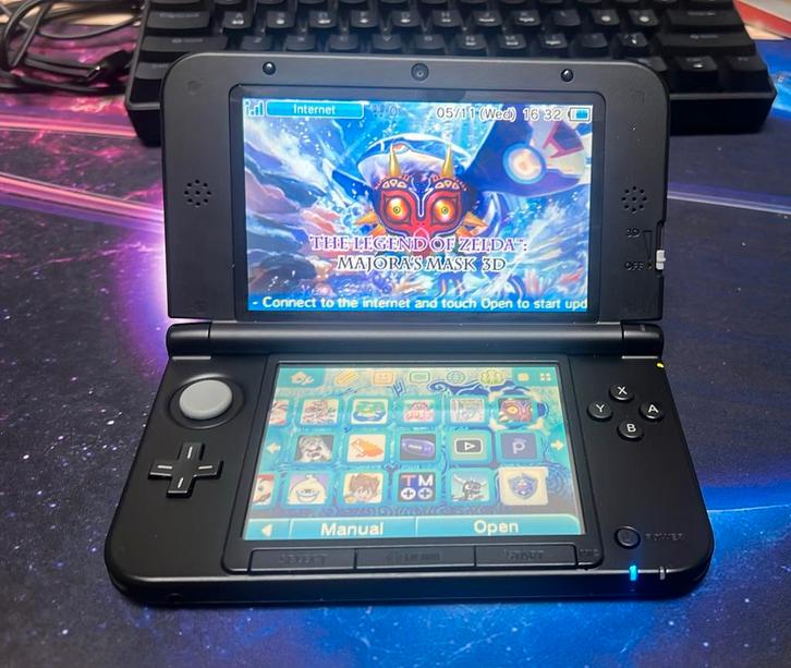 Nintendo 3ds xl, Spelcomputers en Games, Spelcomputers | Nintendo 2DS en 3DS, Zo goed als nieuw, 3DS, Ophalen of Verzenden