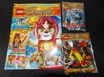 nieuw Lego Chima tijdschrift + 2x bouwset Stealthor + Fire, Ophalen of Verzenden, Nieuw, Complete set, Lego