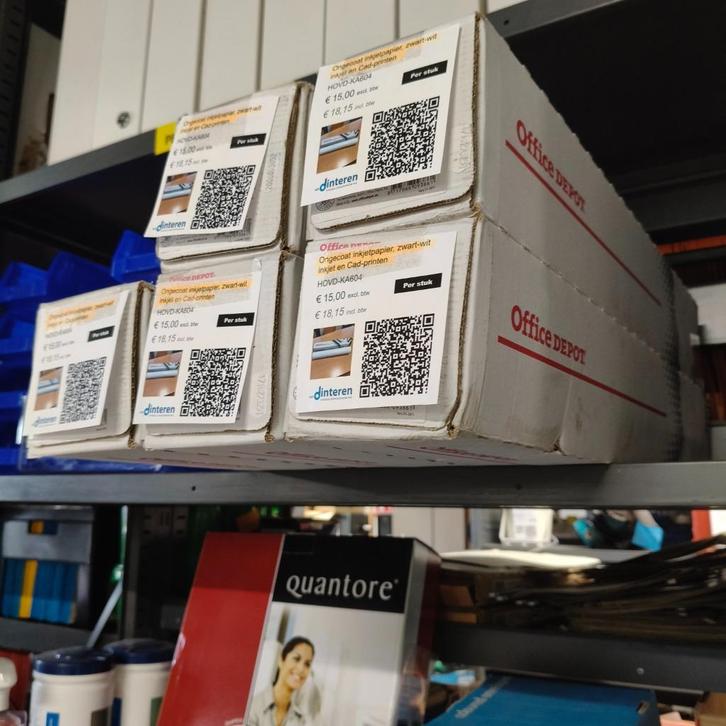 5xrol Ongecoat inkjetpapier, zwart-wit inkjet en Cad-printen, Computers en Software, Printerbenodigdheden, Nieuw, Overige typen