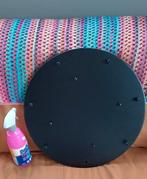 Grote plafondplaat 50 cm. voor 7 lamp snoeren - Zwart Metaal, Ophalen of Verzenden, Nieuw, Metaal, 75 cm of meer