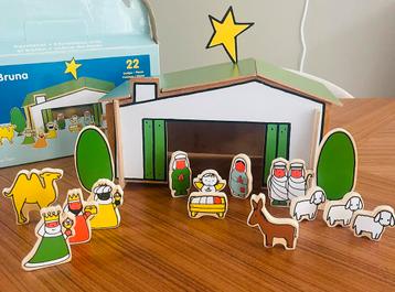 Houten kerststal Dick Bruna beschikbaar voor biedingen