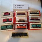 Rivarossi USA Loc met 9 Goederenwagons, Overige merken, Gelijkstroom, Ophalen of Verzenden, Analoog