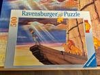 Ravensburger puzzle 500. Disney Lion King, Ophalen of Verzenden, 500 t/m 1500 stukjes, Zo goed als nieuw, Legpuzzel