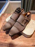 Melik (Grève - Van Bommel) suede herenschoenen+riem, mt 45, Kleding | Heren, Schoenen, Bruin, Nieuw, Ophalen of Verzenden, Gespschoenen