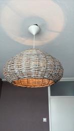 Rieten hanglamp, Huis en Inrichting, Ophalen of Verzenden, Zo goed als nieuw, Minder dan 50 cm