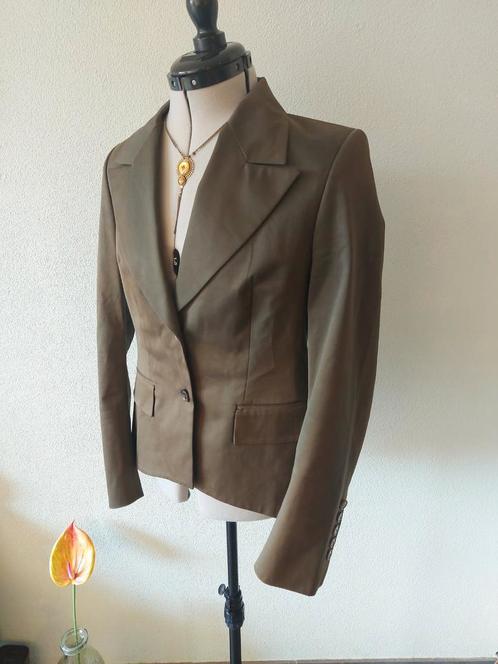Erny van Reijmersdal donkergroene blazer mt. 38, Kleding | Dames, Jasjes, Kostuums en Pakken, Zo goed als nieuw, Jasje, Maat 38/40 (M)