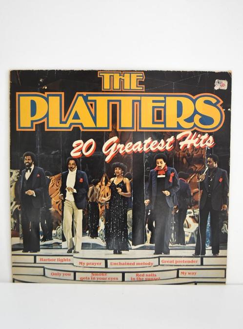 LP The Platters, '20 Greatest hits' in erg goede staat, Cd's en Dvd's, Vinyl | R&B en Soul, Gebruikt, 1960 tot 1980, Ophalen of Verzenden