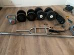 Complete Fitness Set - Halters, Gewichten & Meer, Ophalen, Gebruikt, Armen, Halterset