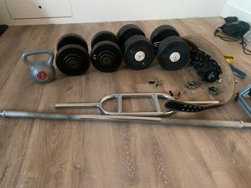 Complete Fitness Set - Halters, Gewichten & Meer beschikbaar voor biedingen